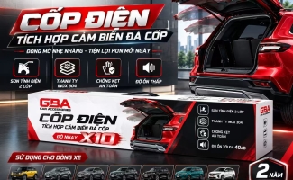 CỐP ĐIỆN KÈM ĐÁ CỐP GBA LIMO GREEN/MPV7