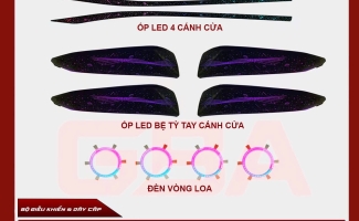LED NỘI THẤT TINH VÂN VF7 GBA