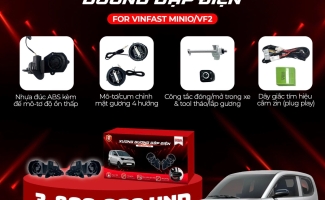 XƯƠNG GƯƠNG GẬP ĐIỆN GBA MINIO/VF2