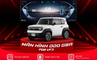 Màn hình ODO GBA VF3 ( Tích hợp cảm biến lốp, Camera )